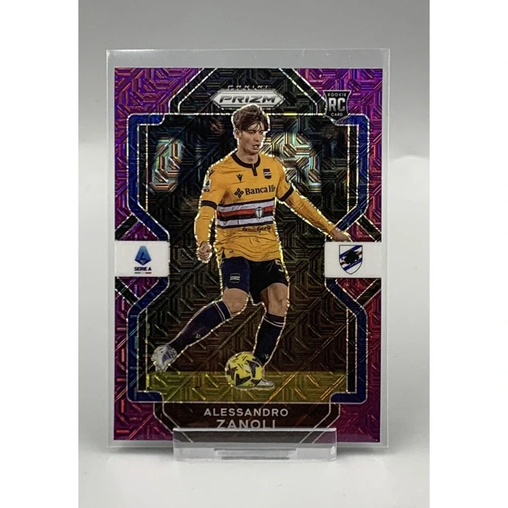 2022-23 ALESSANDRO ZANOLI #204 PANINI CHRONICLES SERIE A PRIZM MOJO PURPLE RC‎